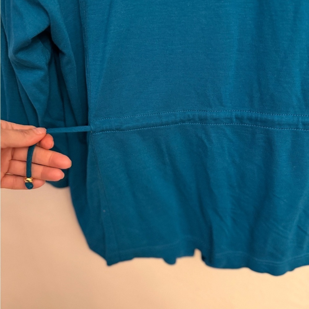 St. John Spa Zip Sweater cardigan & matching pants Stretch Jersey Knit - Picture 3 of 16
